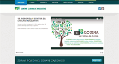 Desktop Screenshot of cci.hr
