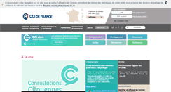 Desktop Screenshot of cci.fr