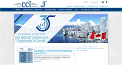 Desktop Screenshot of cci.ca